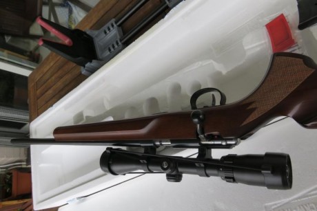 Vendo a mi pesar una magnifica carabina ANSCHUTZ 1416 D HB en perfecto estado ,lleva 2 cargadores mas 12