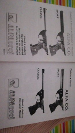 Hola a todos...

VENDIDA pistola Alfa Proj Sport CO2, por pasarme al PCP, equipo compuesto por:

- Pistola 00