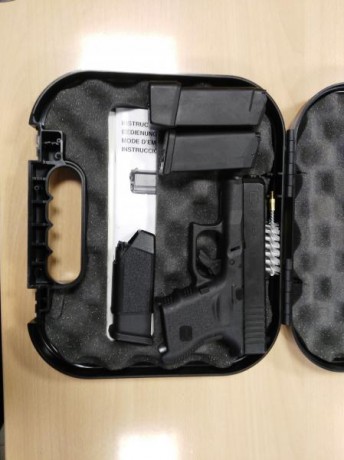 hola a todos un amigo vende su Glock 26 en perfecto estado solo probada, esta guiada en A, se encuentra 00