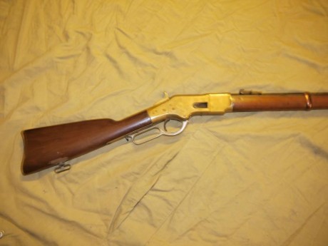 Vendo rifle Winchester mod 1866 musket, buen estado. cal 44 Henry  R.F. Imprescindible libro de coleccionista.

 00