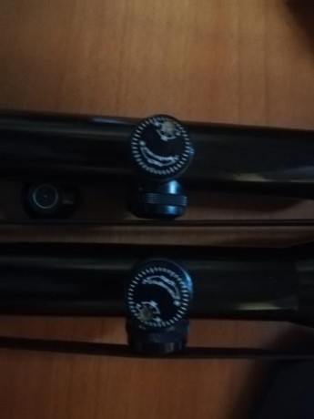 Un amigo vende estos dos visores, uno es un 1,5 a 6 x 42 con carril s&b y el otro un 1/4 a 4 sin campana 21