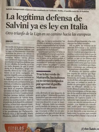 Por fin un país antepone a sus ciudadanos honrados ante los delincuentes que solo persiguen su provecho 00