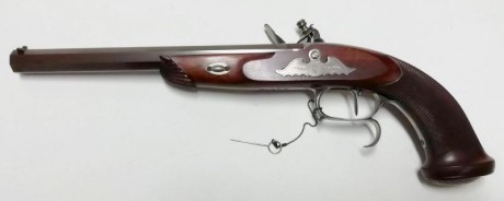 VENDO pistola Le Page de pedernal, cal.44 de PEDERSOLI
En excelente estado
Precio 700 euros, mas portes
 00