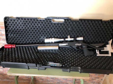 VENDIDA SE PUEDE CERRAR

Vendo carabina Blacktec comprada nueva en Mayo del 2017.

La carabina está prácticamente 02