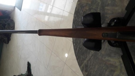 Perfecto de madera,pavón y mecanismos.Se cambia por rifle en calibre inferior o superior e igual estado.Aunque 12
