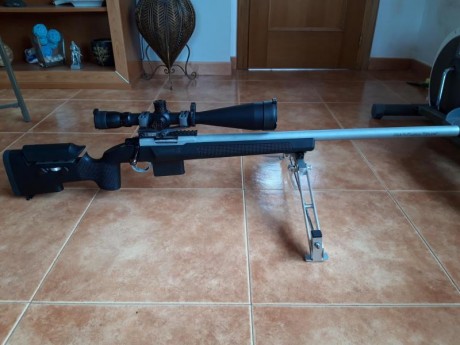 Buenos días.
Vendo mi Sabatti Tactical Syn calibre 308, cañón pesado, longitud de cañón de 28". 
Se 02