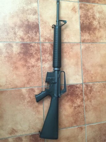 Vendo Colt Sporter II, calibre .222 con varios accesorios:

Gatillo de tiro timney
4 cargadores Colt originales
Correa 01