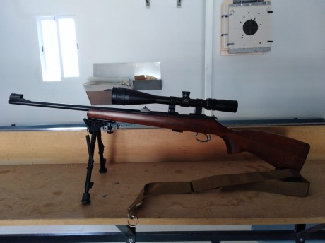 buenas compañeros os comento un compañero de tiro va  a dejar el tiro de precision y vende  una cz455, 120