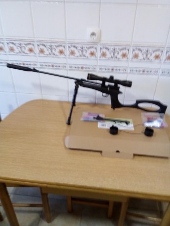 Hola, vendo esta Stinger Ares, cal. 4.5, con poco uso, comprada a finales de Noviembre pasado, por lo 12