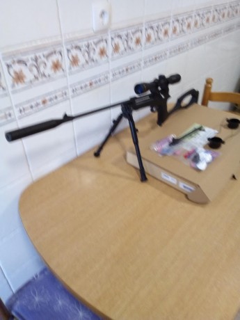 Hola, vendo esta Stinger Ares, cal. 4.5, con poco uso, comprada a finales de Noviembre pasado, por lo 10