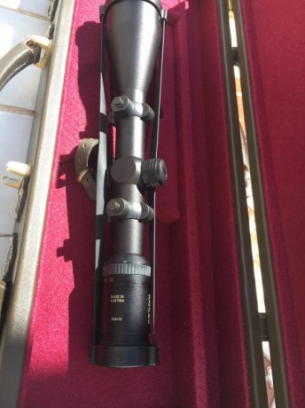 Se vende visor Kahles de 3 a 12 aumentos x 55 con retícula iluminada esta en un estado 9,9 de 10.
Precio 00