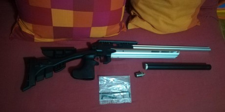 Vendo Hammerli AR20 FT cal. 4.5, se puede decir que nueva. Comprada en diciembre de 2018, se adjunta factura. 01