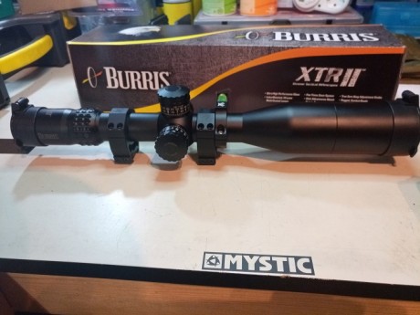  Visor Burris XTR II 3-15 x 50 SCR MIL. 

Vendo visor telescópico de Burris XTR II 3-15x50 cuenta con 01