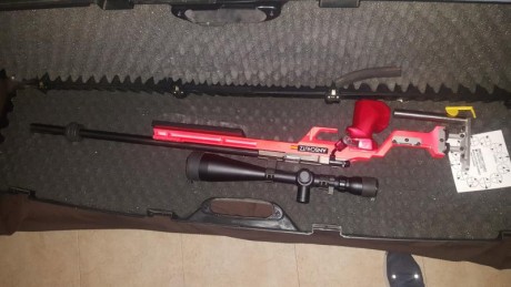 Venta :zombie1: 
Carabina anschutz 2013 22lr, usada en Fclass pero tira en BR de maravilla. Agrupa perfecto 01