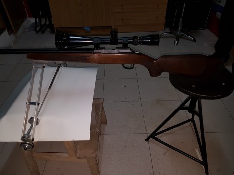 Hola compañeros,  un amigo me ha pedido que le suba este anuncio. Se vende carabina Sako Quad con culata 02