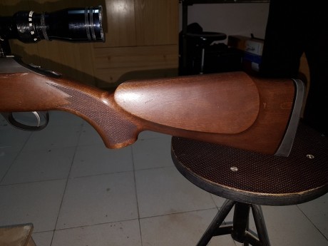 Hola compañeros,  un amigo me ha pedido que le suba este anuncio. Se vende carabina Sako Quad con culata 00