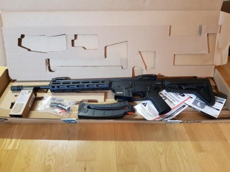 Buenas,

Vendo MP15 de Smith & Wesson, se ha usado dos veces aun en garantia de fábrica. La vendo 00