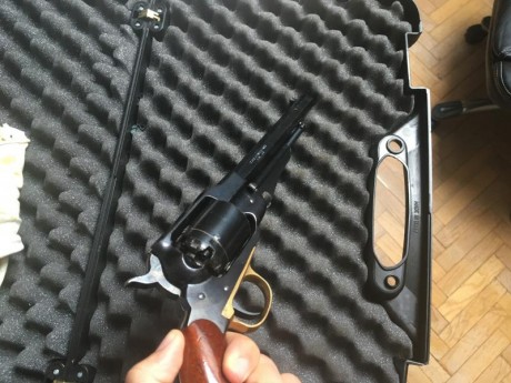Cambio revolver new model army 1858 de uberti cal.44 por fusil histórico tipo:
Mosin Nagant
kar 98
Smith 00