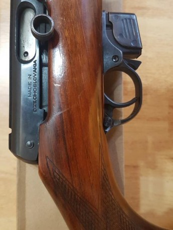 Hola a todos.
Vendo carabina BRNO modelo 581 semiautomática, en muy buen estado y dos cargadores.
Precio 02