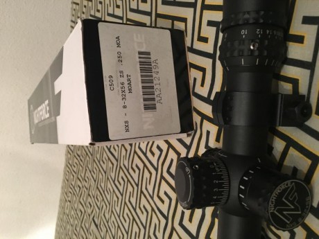 vendo nightforce nxs 8x32x56
correcion 0.25moa
reticula moar t
zero stop
reticula iluminada



en su caja 10