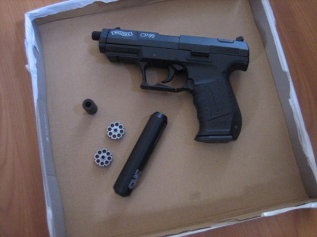 Vendo esta pistola más que conocida , con los extras del adaptador para silenciador y el mismo.
90€ puesta 01