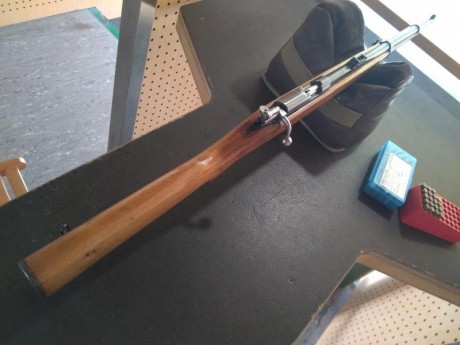 Carabina Destroyer, calibre 9 Largo, guiada en D, cargador mono hilera. Esta en Barcelona ciudad, Se puede 01