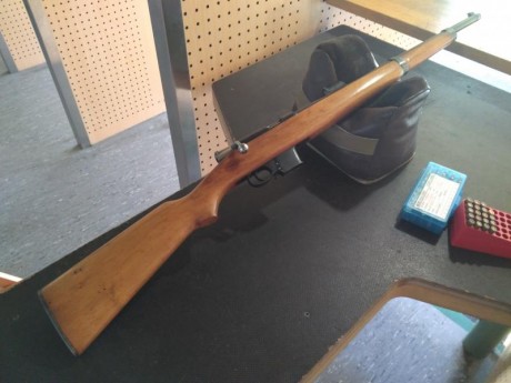 Carabina Destroyer, calibre 9 Largo, guiada en D, cargador mono hilera. Esta en Barcelona ciudad, Se puede 00