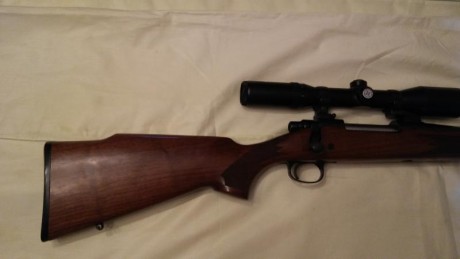 Vendo rifle Remington 700, cal 30.06 con monturas apel originales y visor Kaps 1.5-6x42.
El rifle y monturas 02