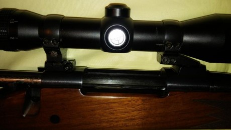 Vendo rifle Remington 700, cal 30.06 con monturas apel originales y visor Kaps 1.5-6x42.
El rifle y monturas 00