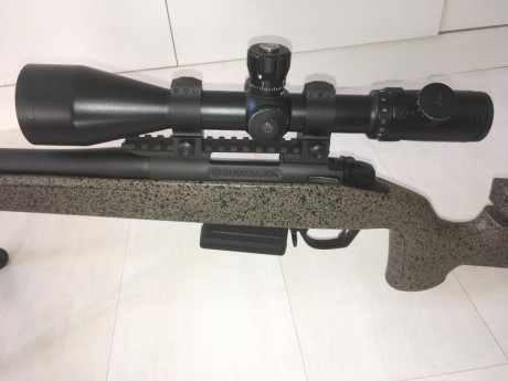 Se vende en Madrid o Leon sólo en mano no envio no cambios 
Bergara B14 HMR 308 win 24" cañón 21mm
Acción 12