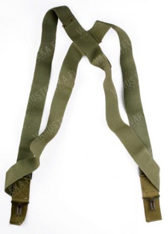 Vendo 8 pares de tirantes elásticos del ejército americano, de uso en Vietnam y posterior. Muy útiles 00