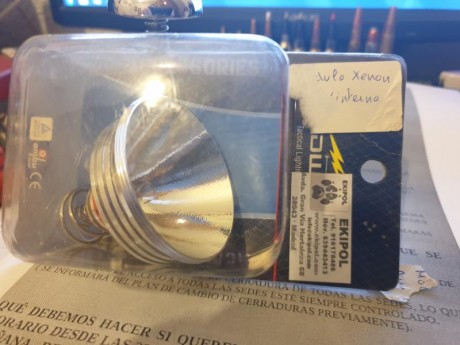 Por haberse estropeado las baterias, pongo a la venta este modulo que tenía de repuesto para la linterna 00