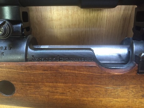Vendo VZ-24 recamarado al 22lr, partiendo de la base de un vz-24, con culata de mauser coruña, cañón integrado, 01