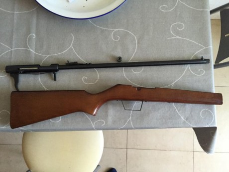 Vendo carabina marca Cometa, monotiro calibre 22 LR. 

Muy curiosa e una pieza muy rara, el único modelo 00