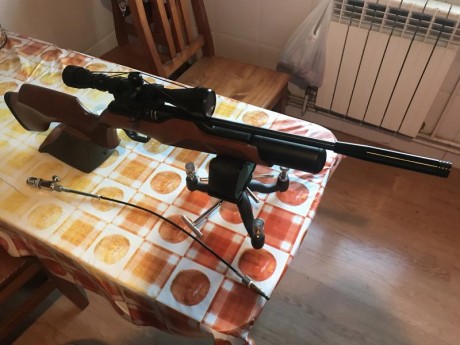Se vende no tiene ni un rasguño muy poco uso se entrega con visor gamo 3/9x40 latiguillo de carga y maleta 12
