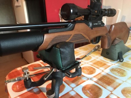 Se vende no tiene ni un rasguño muy poco uso se entrega con visor gamo 3/9x40 latiguillo de carga y maleta 10