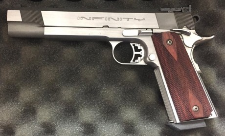 Vendo INFINITY SCEPTER en calibre 9mm y 6".Arma con poco uso.
Se trata de un arma de 6",en acero 100
