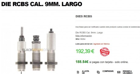 Hola voy ha recargar con 9 Largo , mirando las tabla que dejo el compañero gumersindo https://www.armas.es/foros/download/file.php?id=88234

para 30