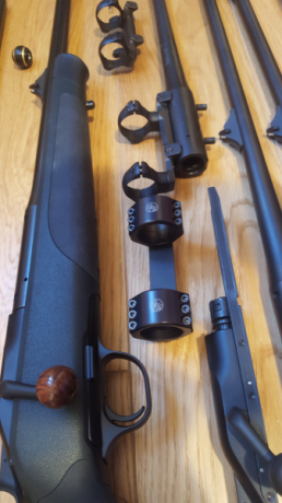 Cambio Rifle R8 Professional por rifle express.
Gatillo extraible.
Cañón madre: 338 wm semiweight 19 mm 20