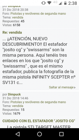 Vendo INFINITY SCEPTER en calibre 9mm y 6".Arma con poco uso.
Se trata de un arma de 6",en acero 42