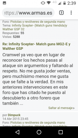 Vendo INFINITY SCEPTER en calibre 9mm y 6".Arma con poco uso.
Se trata de un arma de 6",en acero 41
