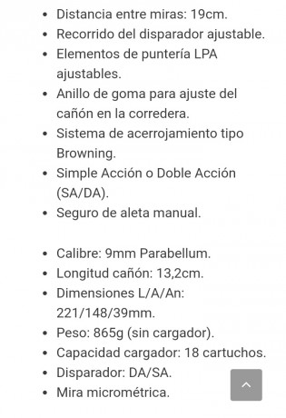 Vendo mi HK USP EXPERT de 9mm Parabellum adquirida y utilizada para una sola competición.
Estado excelente 162