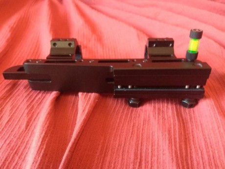 Hola, vendo rail con anillas incorporadas INFINITY FAE-L50 de eaglevisioncam, el rail es ajustable en 11