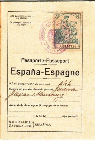  EN RECUERDO Y HOMENAJE A LOS QUE YA NO ESTÁN. 

Si pones en  GOOGLE   PASAPORTES EN LA MEMORIA  da igual 81