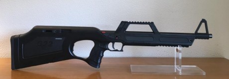 Vendo carabina  WALTHER G22 
Calibre 22 l.r.
2 cargadores (10 tiros), Prolongador de culata y llaves.
Accesorios 02