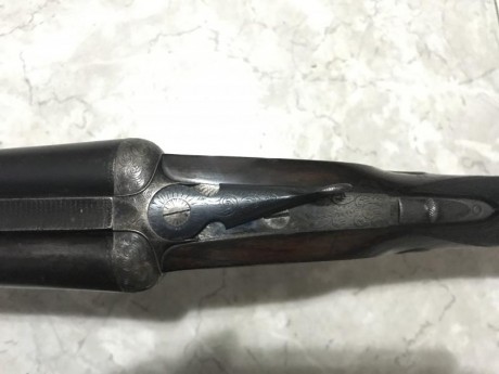 Vendo escopeta plana Union Armera modelo Grulla con 76 cm de cañones.
En calibre 16. Una estrella en cada 00