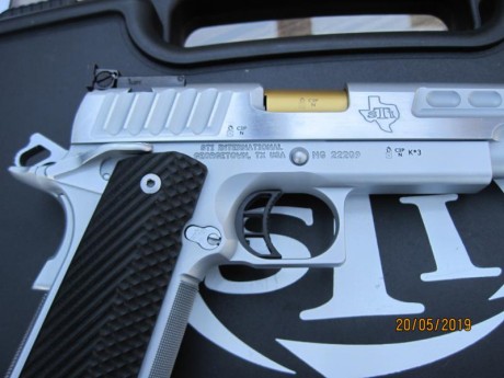 ¡RESERVADA! pistola STI DVC Classic calibre 9 mm. En excelente estado y con unos 500 disparos (todos en 12