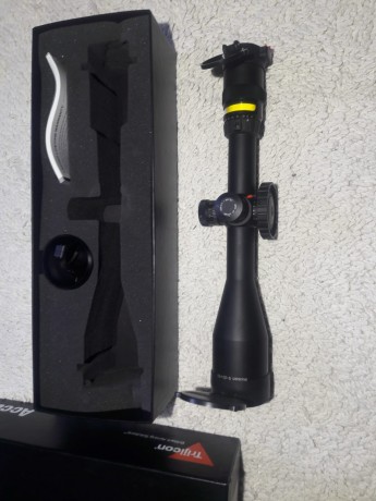 Pongo a la venta este magnifico visor de la casa Trijicon modelo accupoint 5-20X50.
La reticula es mildot 00