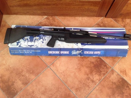 Vendo carabina baikal, calibre 4,5, de palanca lateral y cañon fijo (lleva el mismo sistema que la pistola 01