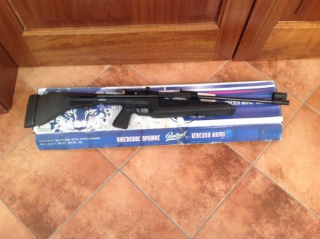 Vendo carabina baikal, calibre 4,5, de palanca lateral y cañon fijo (lleva el mismo sistema que la pistola 00